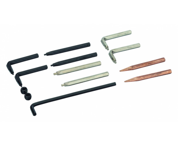 Комплект накрайници за зегер клещи 2.3 2.7 3.0 mm BAHCO 2928-4