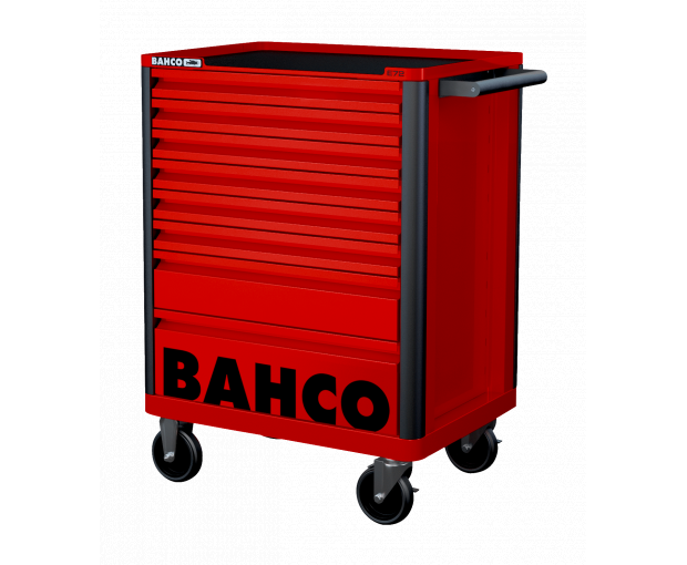 Мобилно работно място с 8 чекмеджета BAHCO 1472K8BLACK