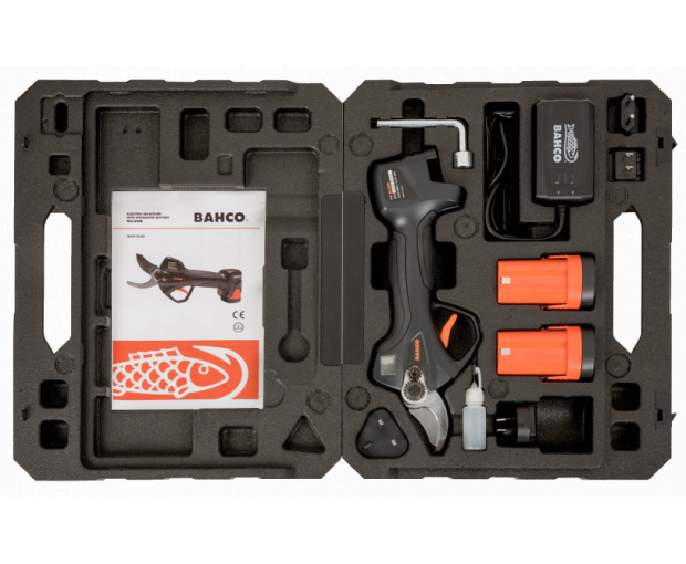 Акумулаторна лозарска ножица ф32 mm 14.4V BAHCO BCL20IB