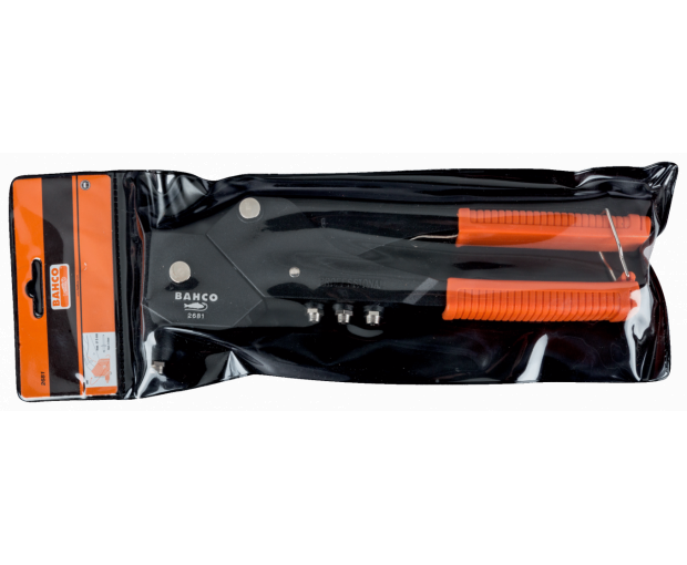 Ръчна нитачка на попнитове от 2,4 - 4,8 mm BAHCO 2681