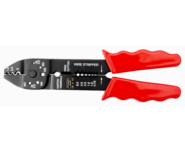 Клещи кримпващи комбинирани 220 mm 1.5-6.0 mm2 BAHCO CR B 02