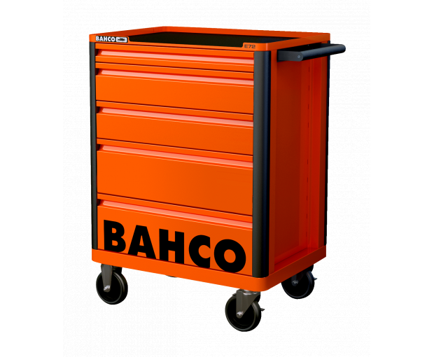 Мобилно работно място с 5 чекмеджета BAHCO 1472K5BLACK