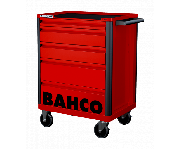 Мобилно работно място с 5 чекмеджета BAHCO 1472K5BLACK
