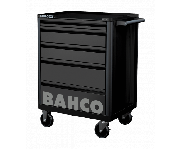 Мобилно работно място с 5 чекмеджета BAHCO 1472K5BLACK