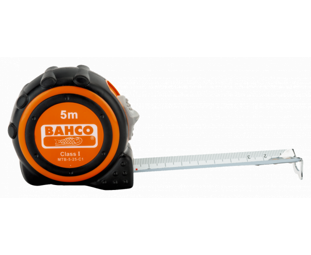 Ролетка 5 m, mm, клас I BAHCO MTB-5-25-C1