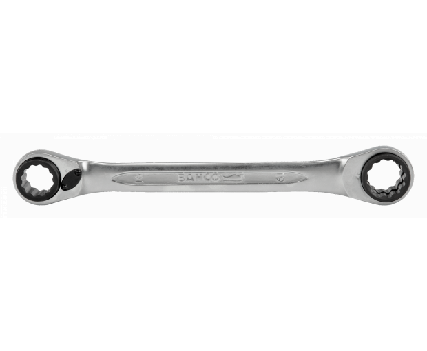 Ключ с вградена двустранно тресчотка 16-19 BAHCO S4RM-16-19