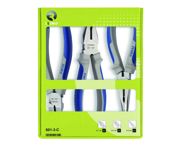 Комплект 3 броя клещи хром Irimo 601-3-C