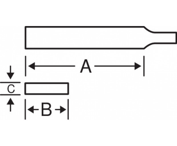 Пила полукръгла с дръжка - 250 mm BAHCO 1-210-10-2-2