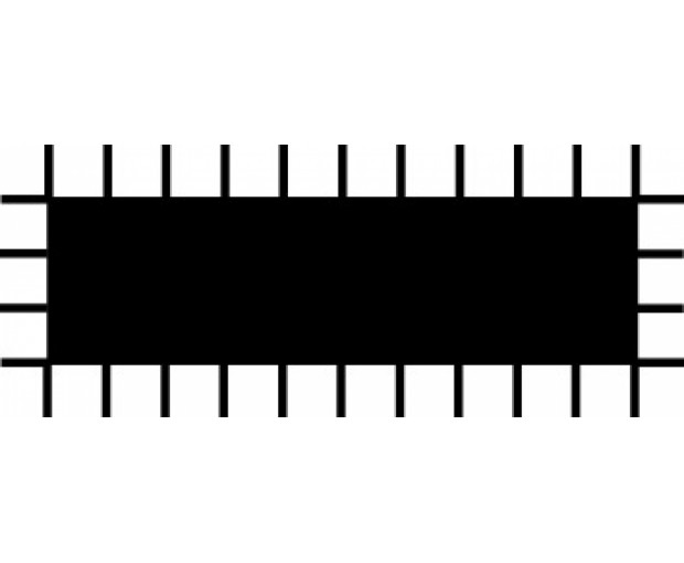 Плоска пила с дръжка - 150 mm BAHCO 1-110-06-3-2