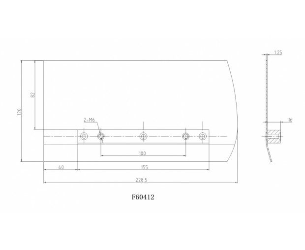 Комплект кантиращи лопатки Beton Trowel 60 см