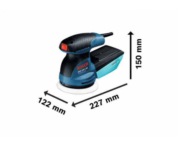 Ексцентършлайф BOSCH GEX 125-1AE, 0601387500