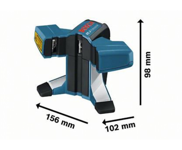 Линеен лазер за полагане на плочки BOSCH GTL 3, 0601015200