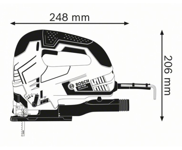 Прободен трион BOSCH GST 90 BE, 060158F000