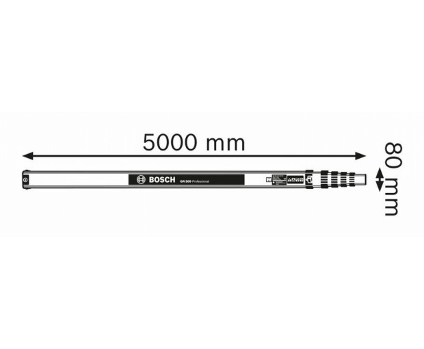 Лата BOSCH GR 500, 0601094300