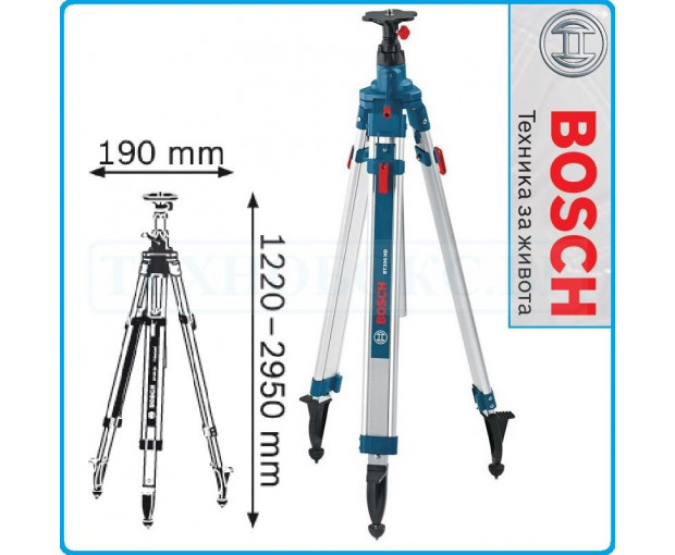 Строителен статив BOSCH BT 300 HD, 0601091A00, 0601091400