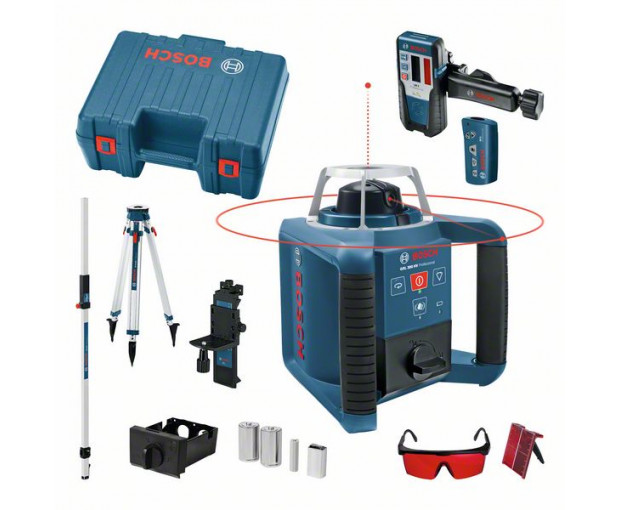 Ротационен лазер BOSCH GRL 300 HV, 0601061501
