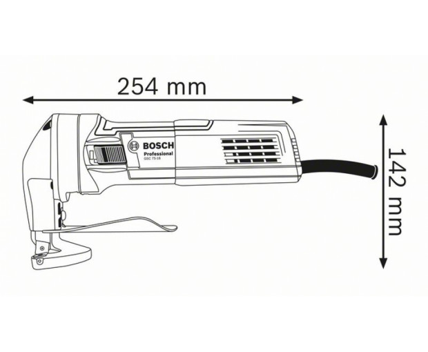 Ножица за ламарина BOSCH GSC 75-16, 0601500500