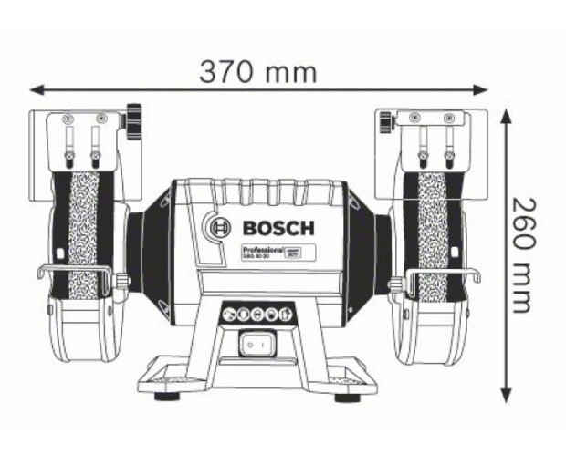 Шмиргел BOSCH GBG 60-20, 060127A400