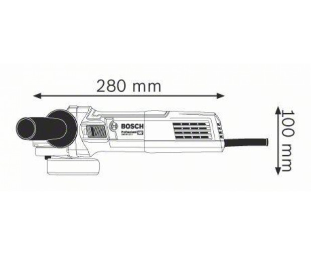 Ъглошлайф BOSCH GWS 9-115 S, 0601396101