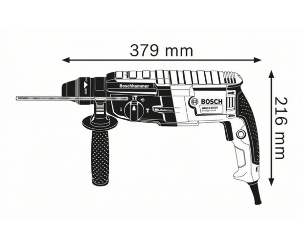 Перфоратор BOSCH GBH 2-28, 0611267500