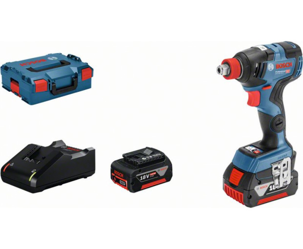 Акумулаторен ударен гайковерт BOSCH GDX 18V-200 C, 06019G4201