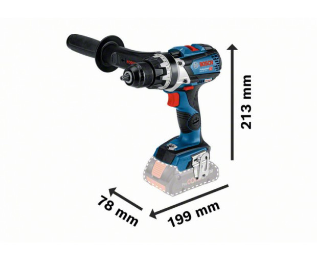 Акумулаторен винтоверт BOSCH GSR 18V-110 C, 06019G010C