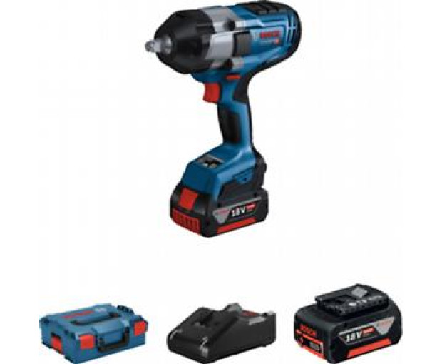 Гайковерт ударен BOSCH GDS 18V-1000, 2х5.0Ah, 06019J8304