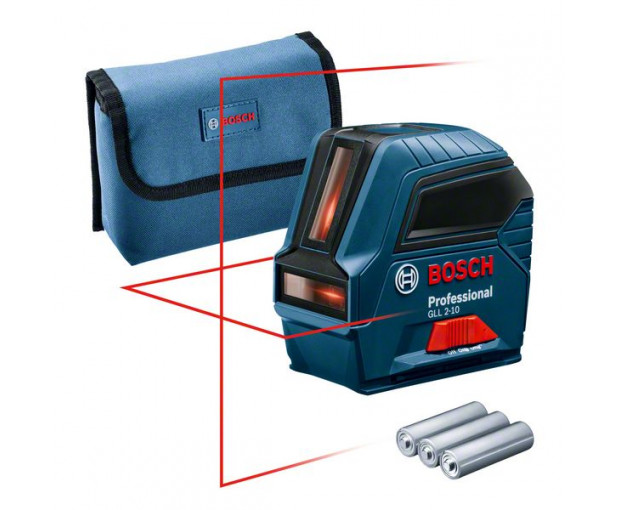 Линеен лазерен нивелир BOSCH GLL 2-10, 0601063L00