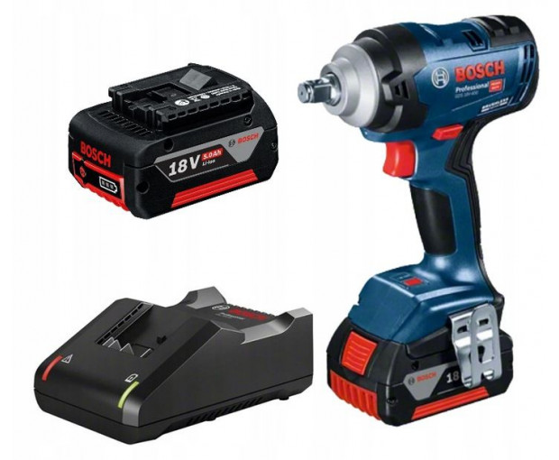 Акумулаторен ударен гайковерт BOSCH GDS 18V-400, 06019K0020