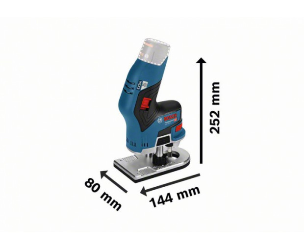 Акумулаторна оберфреза BOSCH Solo GKF 12V-8, 06016B0002