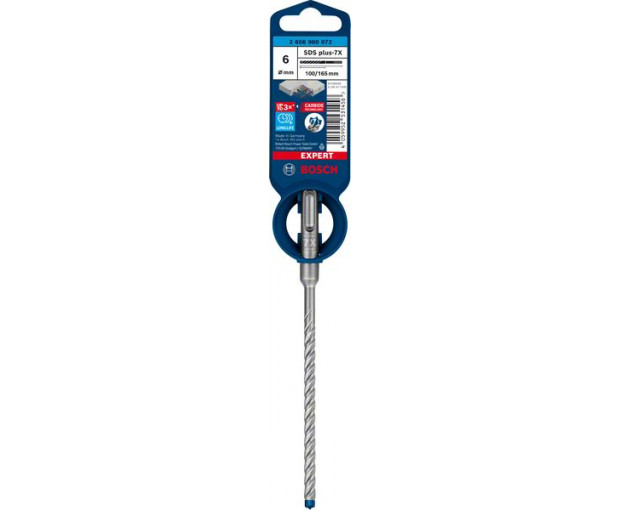 EXPERT Свредло BOSCH SDS plus 7X 6x100x165, 2608900072