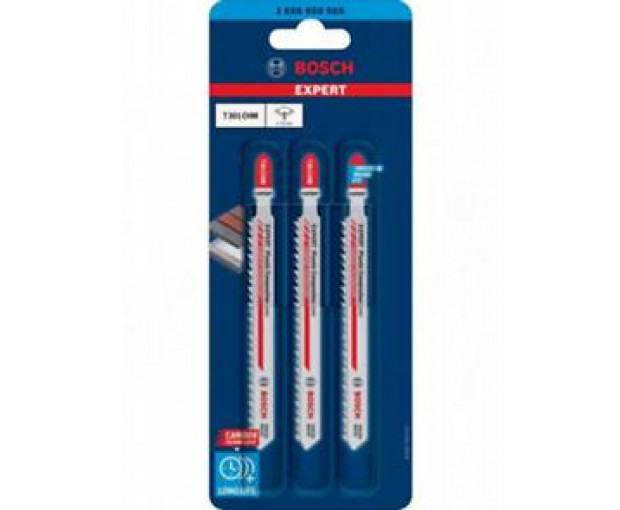 Нож BOSCH T301CHM PlasticComposites clean 3 бр, 2608900566