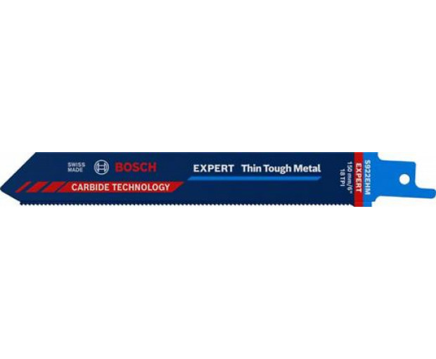 Нож BOSCH за саблен трион S922EHM Thin Tough Metal, 2608900360