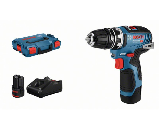 Винтоверт BOSCH  GSR 12V-35 FC, L-Boxx 102, 06019H3001