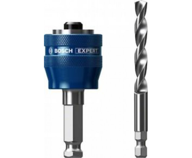 Адаптер PowerChange BOSCH + 11 mm, свредло BOSCH TCT 7.15x105mm, 2608900527