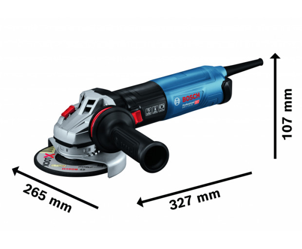 Ъглошлайф BOSCH GWS 17-125 S, 06017D0300