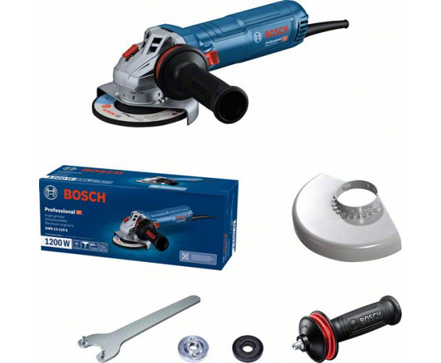 Ъглошлайф BOSCH GWS 12-125 S, 06013A6020