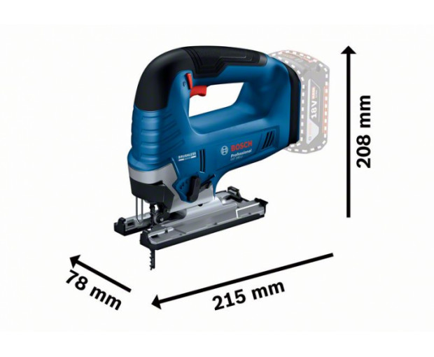 Прободен трион BOSCH GST 180-Li Solo, 06015B3021
