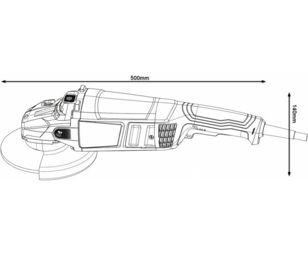 Ъглошлайф BOSCH GWS 2200-180, 06018C0320