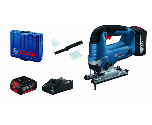 Прободен трион BOSCH GST 185-LI 2x4.0 ah, 06015B2022