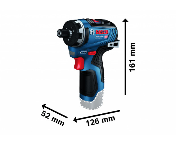 Винтоверт акумулаторен BOSCH, GSR 12V-35 HX Solo, 06019J9103
