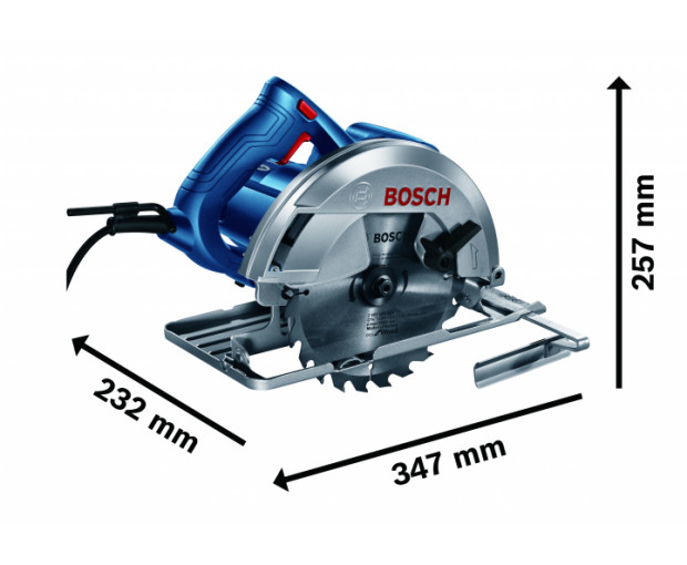 Ръчен циркуляр BOSCH GKS 140, 06016B3020