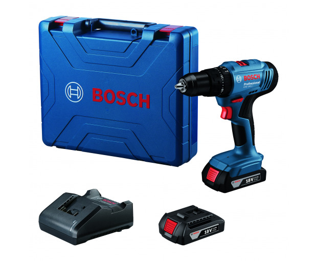 Акумулаторен ударен винтоверт BOSCH GSB 183-LI 2х2Ah, 06019K9100