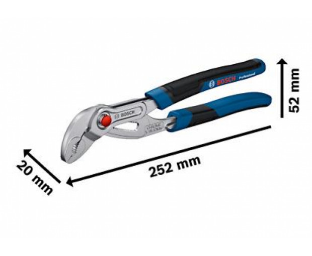 Клещи BOSCH за водна помпа 250 mm, 1600A02W3N