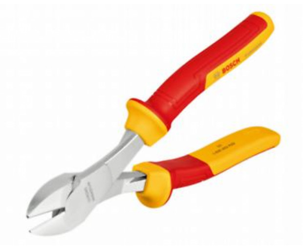 Клещи резачки BOSCH диагонални VDE 200 mm, 1600A02NE2