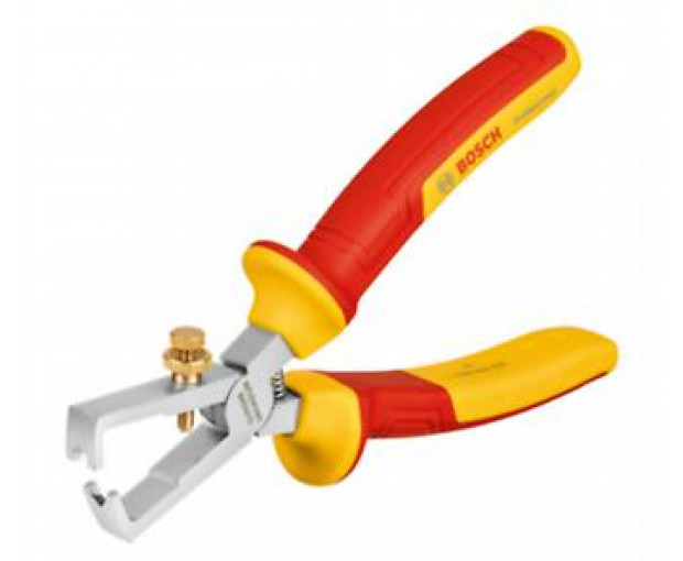 Клещи BOSCH за оголване на проводници VDE 160 mm, 1600A02NE7