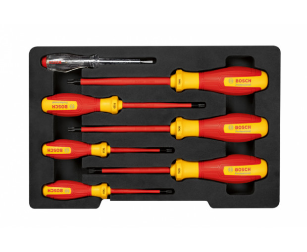Комплект отвертки BOSCH VDE 7бр, 1600A02NF8