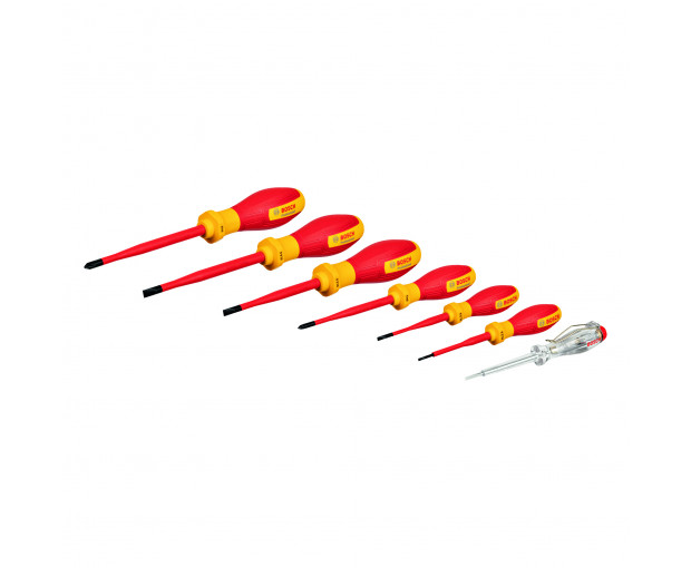 Комплект отвертки BOSCH VDE 7 SL/PH, 1600A02NF7