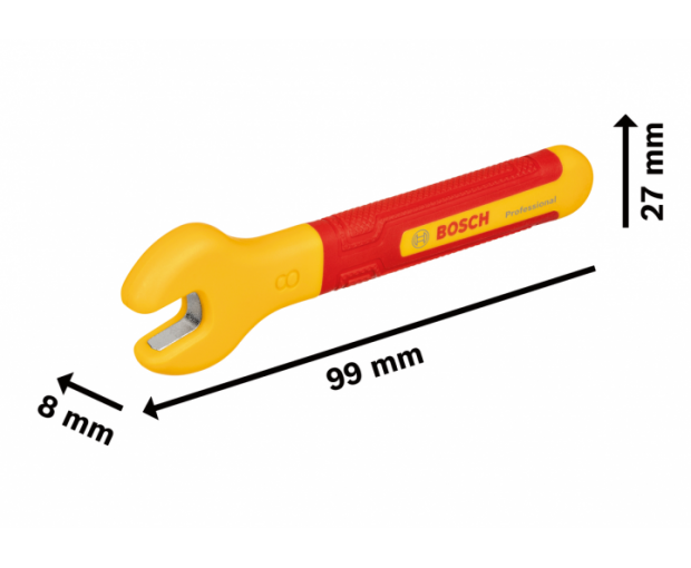 Гаечен Ключ  Bosch VDE 8 MM PROFESSIONAL, 1600A02NE9