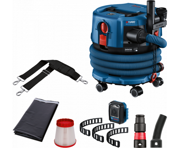 Акумулаторна прахосмукачка Bosch  за сухо и мокро почистване GAS 18V-12 MC, 06019K2000